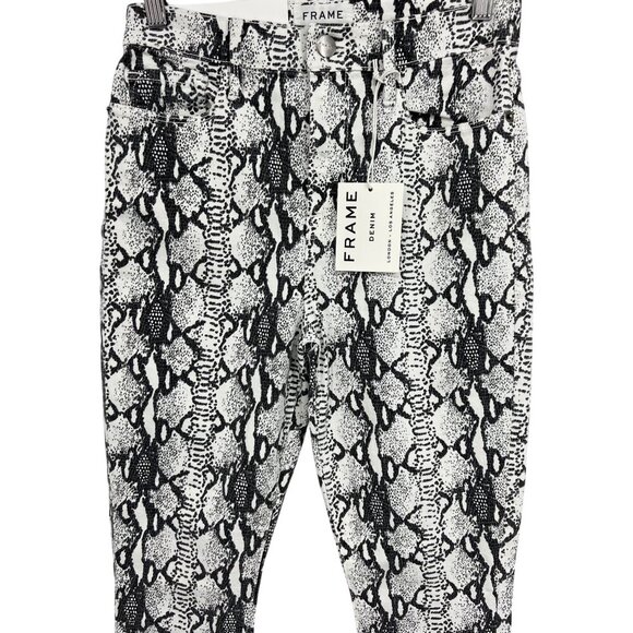 Frame Denim Ali High Rise Cigarette Ultra High-Rise Skinny Fit Jeans Size 26 New - Picture 2 of 8